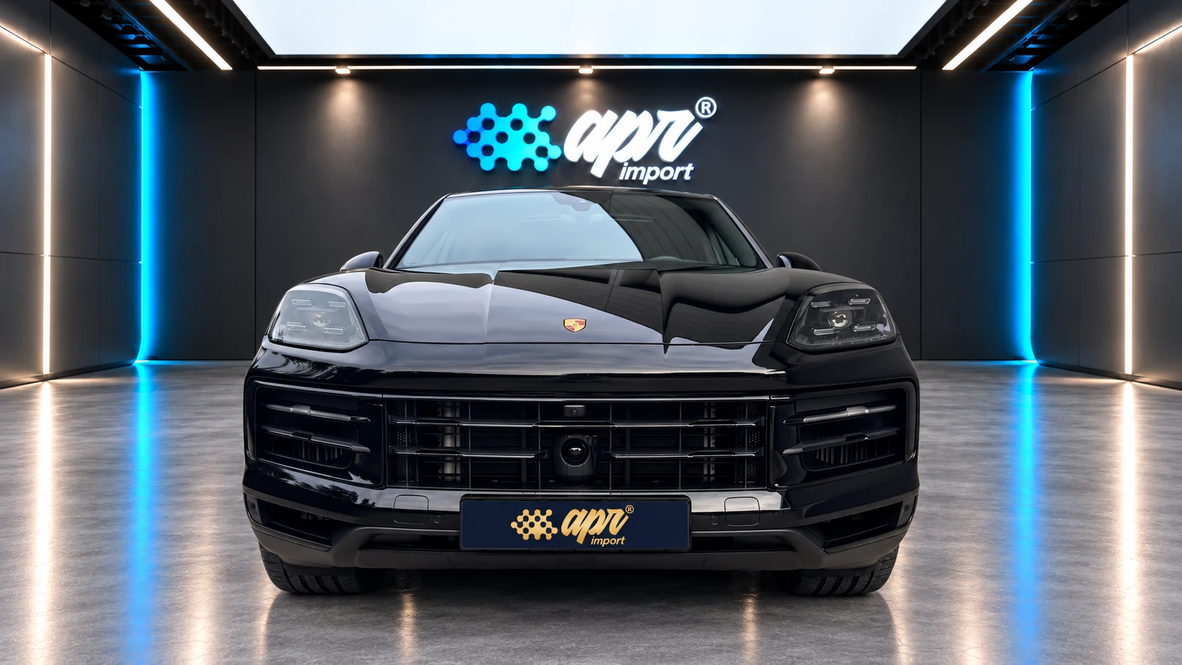 Porsche Cayenne E-Hybrid Coupé, Referenzmodell für Importe